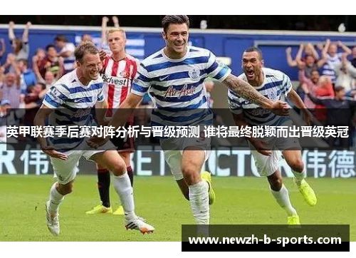 英甲联赛季后赛对阵分析与晋级预测 谁将最终脱颖而出晋级英冠