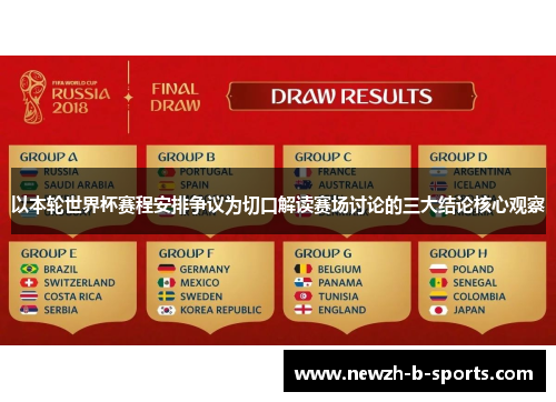 以本轮世界杯赛程安排争议为切口解读赛场讨论的三大结论核心观察